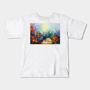 Sunny road Kids T-Shirt